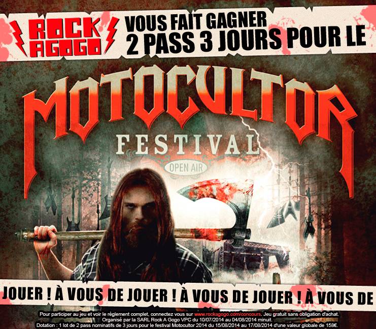 Concours Motocultor Festival 2014 par Rock A Gogo