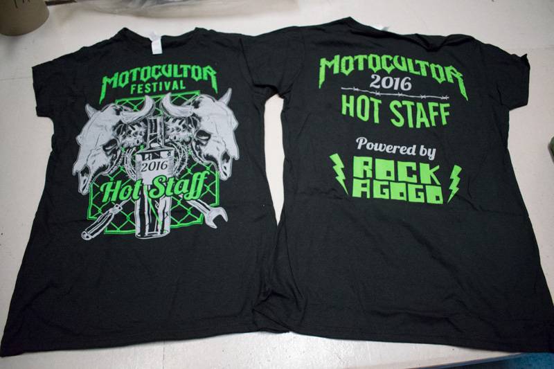 T-Shirt Partenariat Rock A Gogo / Motocultor 2016