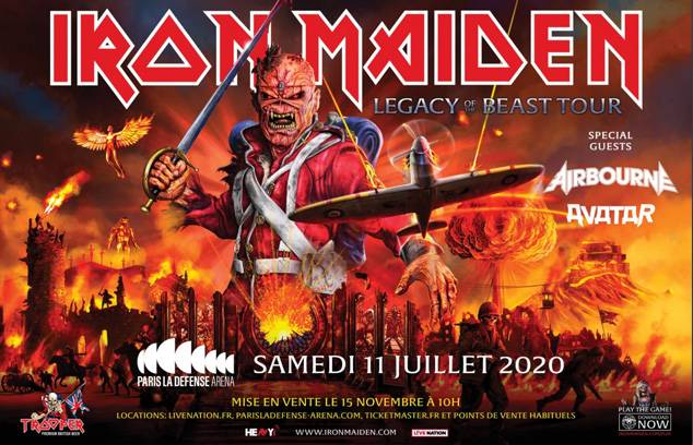 Concours Iron Maiden 2020 par Rock A Gogo