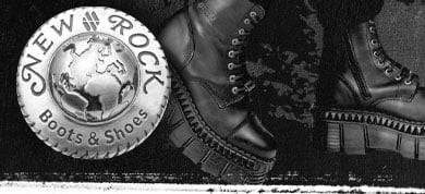 Les Chaussures de la Marque Hors Normes New Rock : Bottes, Bottines, à Talons... Pour Homme et Femme