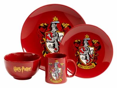 Set Assiettes - Harry Potter - Maison Poudlard