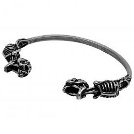 Bracelet ACIER - Double Squelette