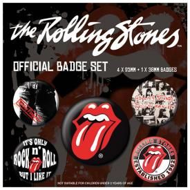 Pack de 5 Badges THE ROLLING STONES - Classic Albums