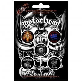 Pack de 5 Badges MOTÖRHEAD - Albums