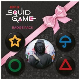 Pack de 5 Badges SQUID GAME - Front Man