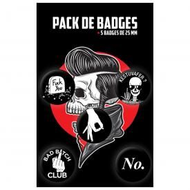 Pack de 5 Badges DIVERS - Kestuvafer
