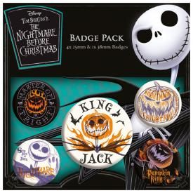 Pack de 5 Badges MISTER JACK - Shadow
