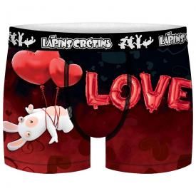 Boxer LAPINS CRÉTINS - Love