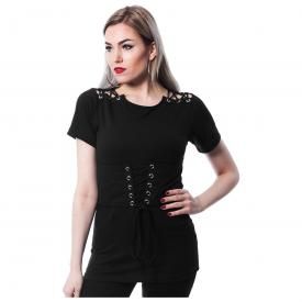 Top Femme CHEMICAL BLACK - Char