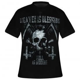 T-Shirt Homme DARK WEAR - Heaven Is Blessing