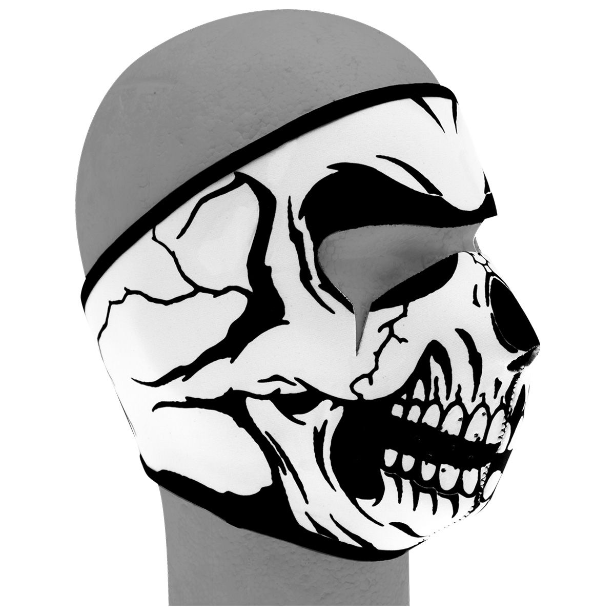 Cagoule Moto TÊTE DE MORT - Grinning Skull - Rock A Gogo