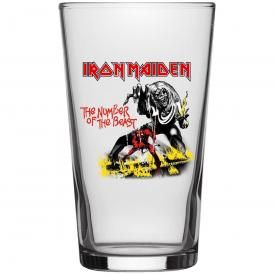 Verre IRON MAIDEN - The Number Of The Beast