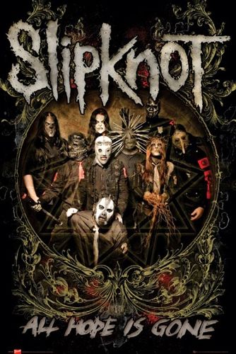 Poster SLIPKNOT - Album All Hope Is Gone - Rock A Gogo