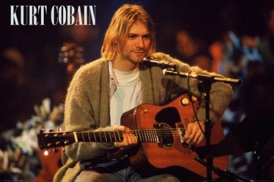 kurt cobain unplugged wallpaper