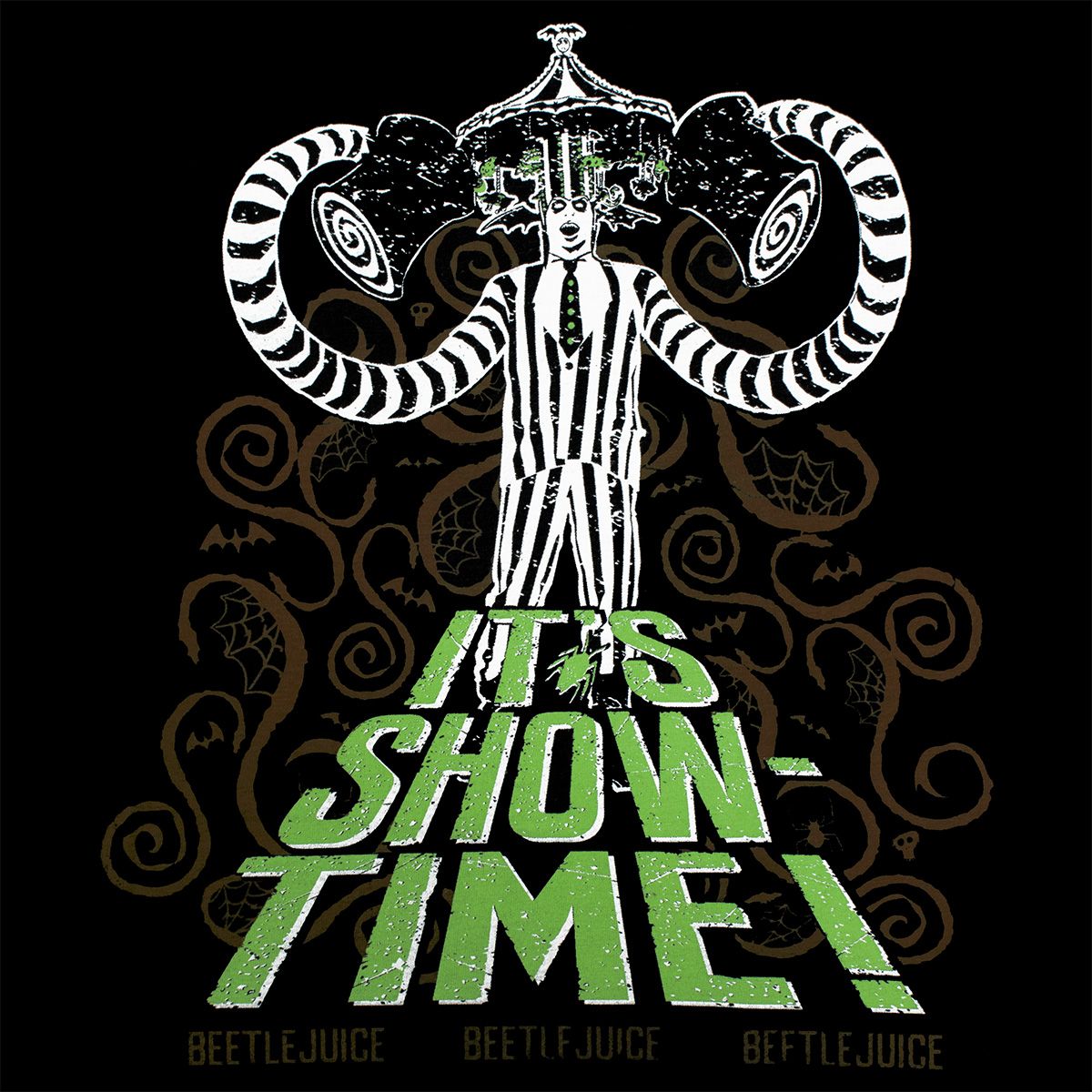 T-Shirt Homme BEETLEJUICE - Show Time - Rock A Gogo