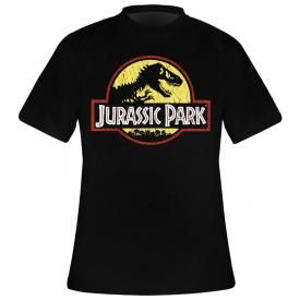 T-Shirt Homme JURASSIC PARK - Original Logo Distressed