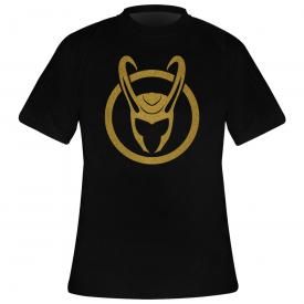 T-Shirt Homme LOKI - Icon Gold Ink
