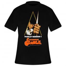 T-Shirt Homme ORANGE MÉCANIQUE - Logo Clockwork Orange