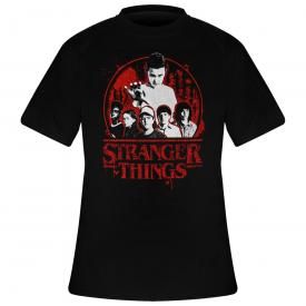 T-Shirt Homme STRANGER THINGS - Circle Logo