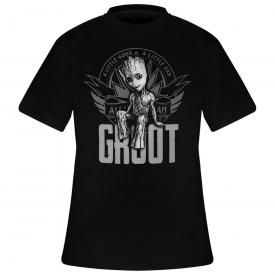 T-Shirt Homme GARDIENS DE LA GALAXIE - Groot Little Bad
