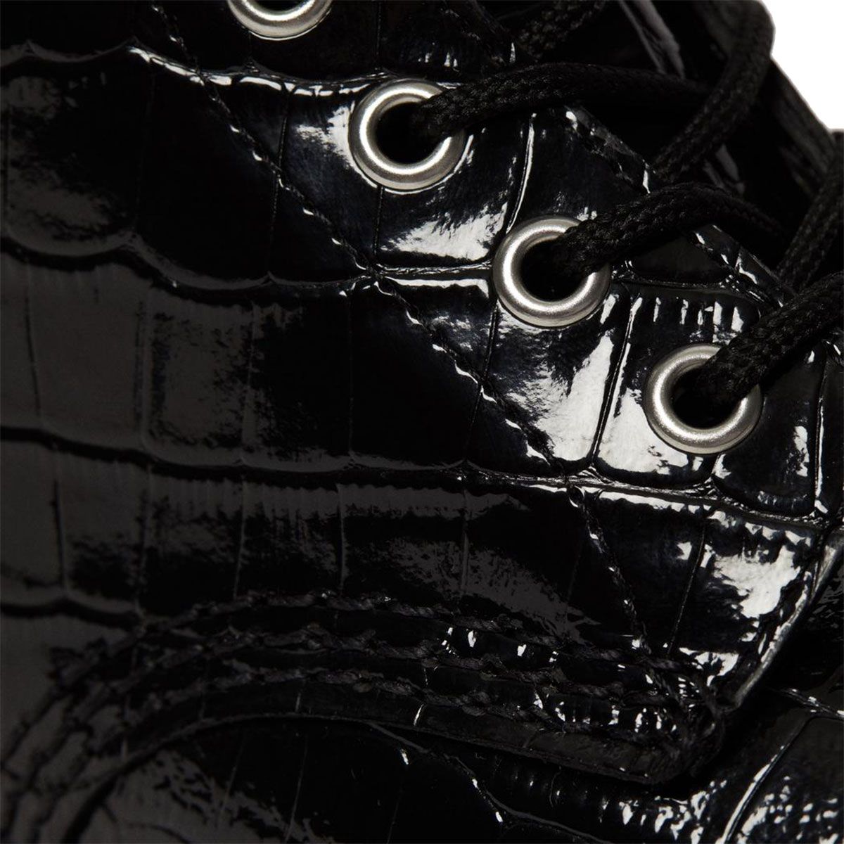 dr martens croco noir