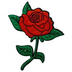 Patch VINTAGE - Rose Rouge
