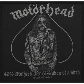 Patch MOTÖRHEAD - Lemmy 49% Motherfucker