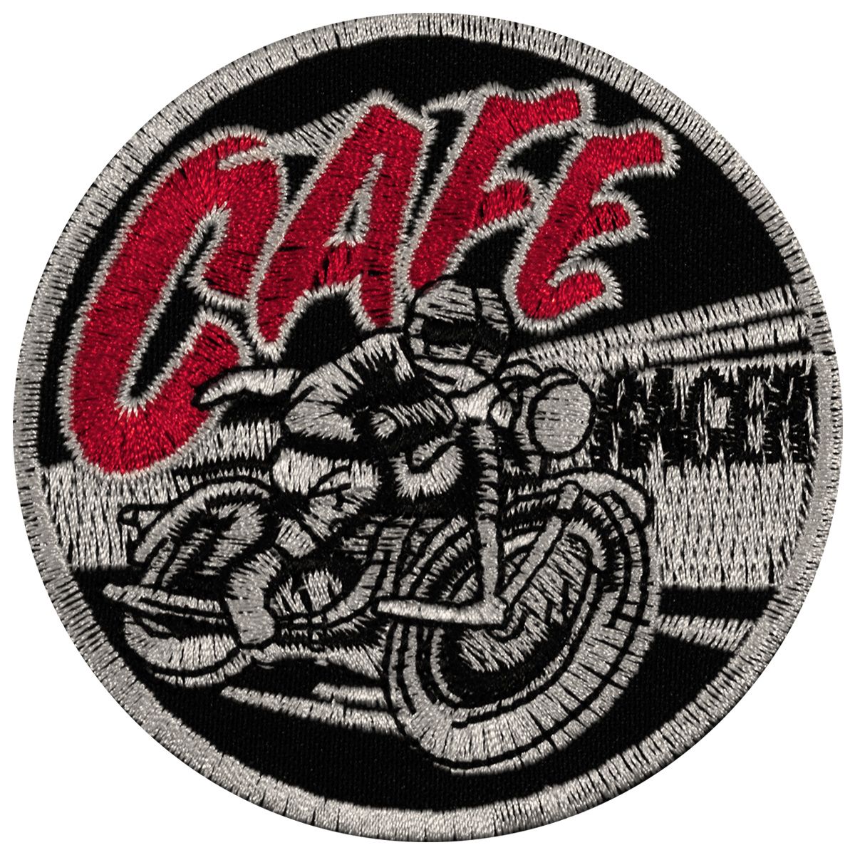 CHERRY Crâne Tête de motos BIKER CAFE RACER Tatouage Veste Style Iron On Patch