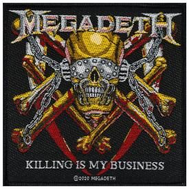Patch MEGADETH - Killing Is My Business