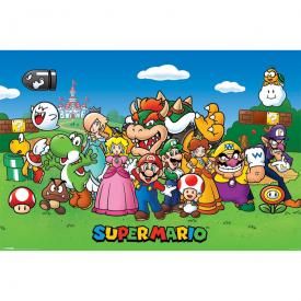 Poster MARIO - Super Mario Characters