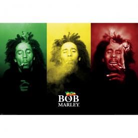 Poster BOB MARLEY - Tricolore