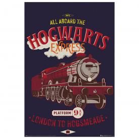 Poster HARRY POTTER - Hogwarts Locomotive