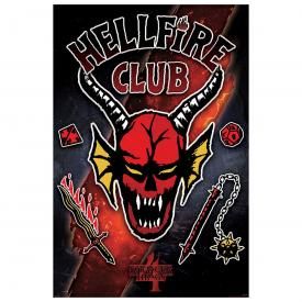 Poster STRANGER THINGS - Saison 4 Hellfire Club