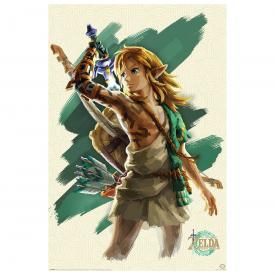 Poster ZELDA - Link Tears Of The Kingdom