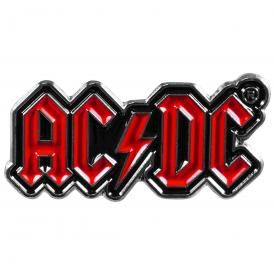 Pins AC/DC - Red On Black Logo