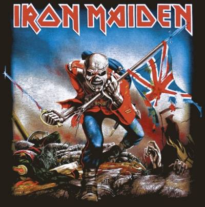 Fashion debardeur iron maiden