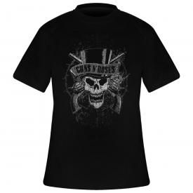 T-Shirt Homme GUNS N' ROSES - Distressed Skull