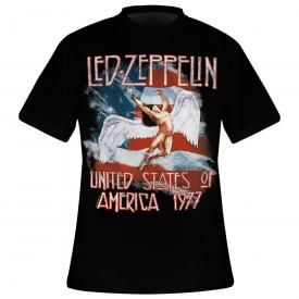 T-Shirt Homme LED ZEPPELIN - USA 77