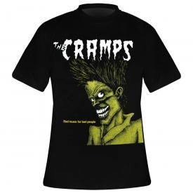 T-Shirt Homme THE CRAMPS - Bad Music For Bad People