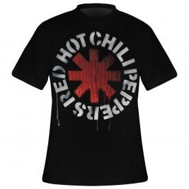 T-Shirt Homme RED HOT CHILI PEPPERS - Stencil Asterisk 