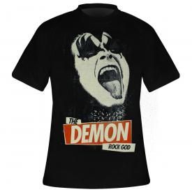 T-Shirt Homme KISS - The Demon Rock God
