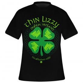 T-Shirt Homme THIN LIZZY - Four Leaf Clover