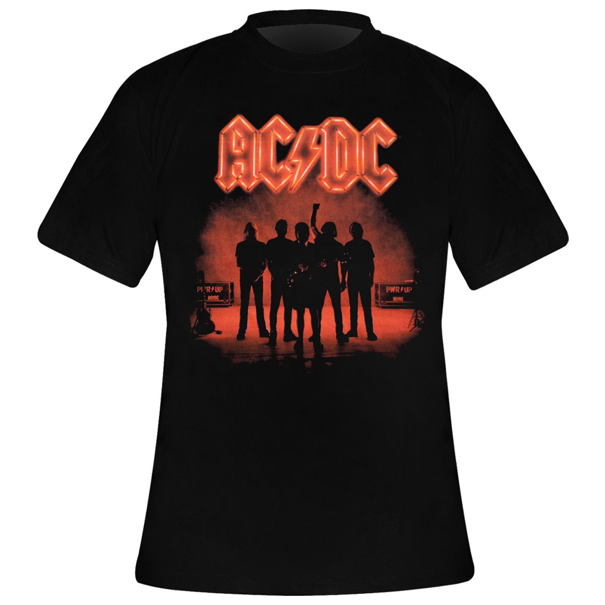 TShirt Homme AC/DC Power Up Silhouette Rock A Gogo