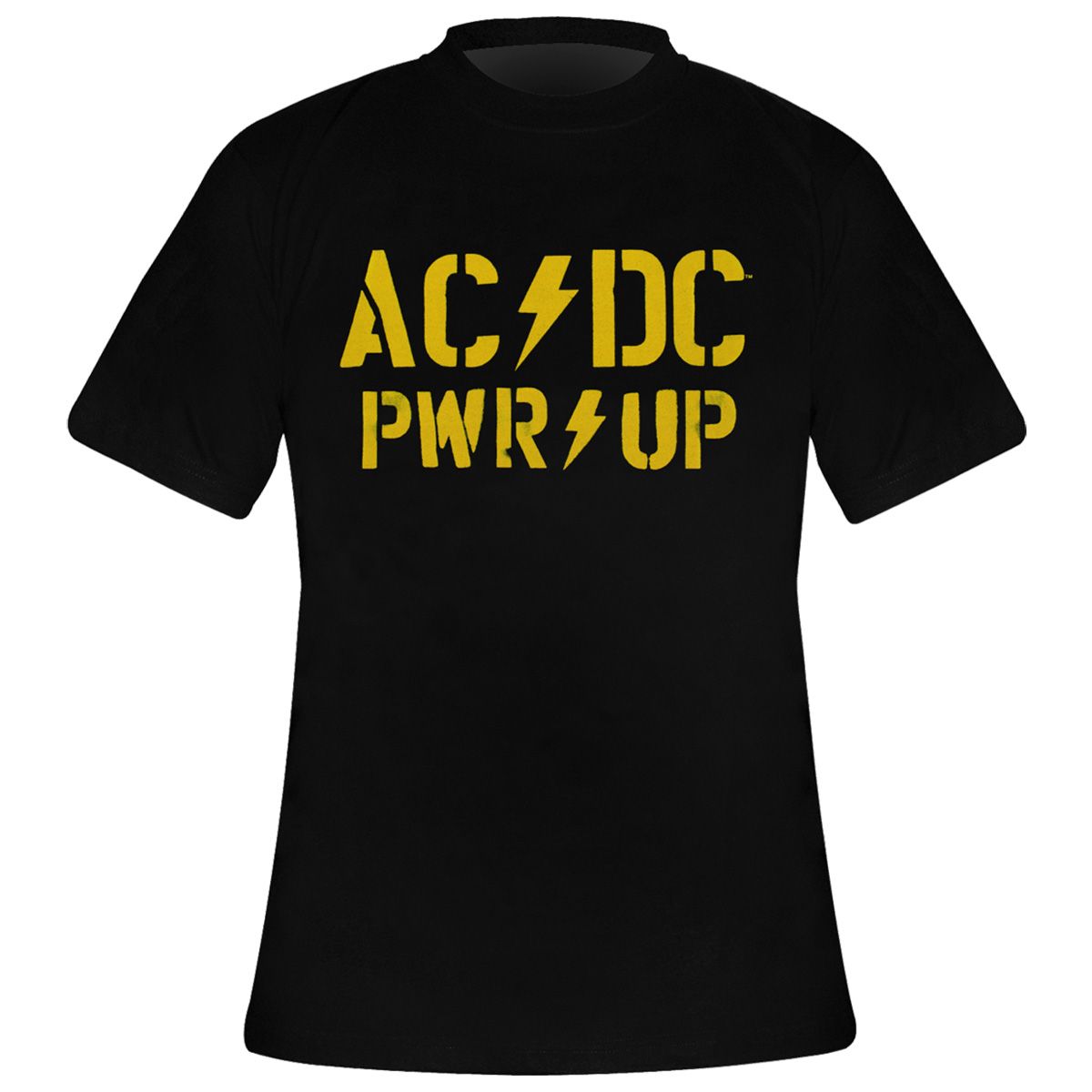 TShirt Homme AC/DC Power Up Stack Logo Rock A Gogo