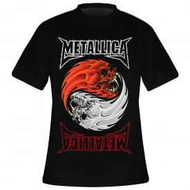 T-Shirt Homme METALLICA - Yin Yang