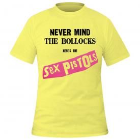 T-Shirt Homme SEX PISTOLS - Never Mind The Bollocks Yellow