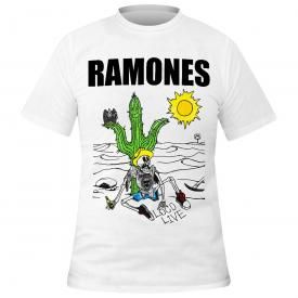 T-Shirt Homme RAMONES - Loco Live