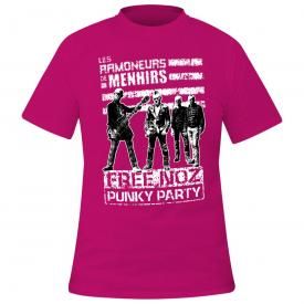 T-Shirt Homme LES RAMONEURS DE MENHIRS - Punky Party Rose