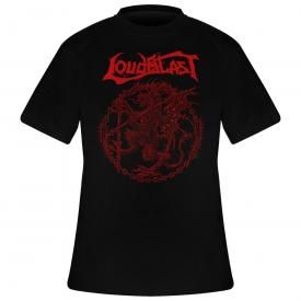 T-Shirt Homme LOUDBLAST - Dragon Rouge