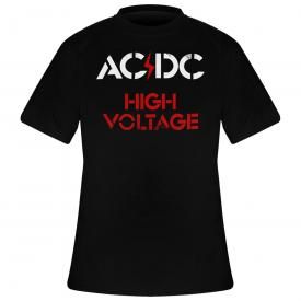 T-Shirt Homme AC/DC - High Voltage Lettering